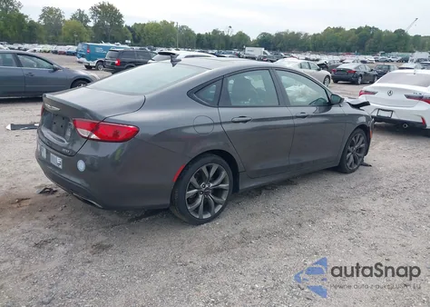 2015 Chrysler 200 S из США, поврежденный, VIN 1C3CCCBGXFN527981